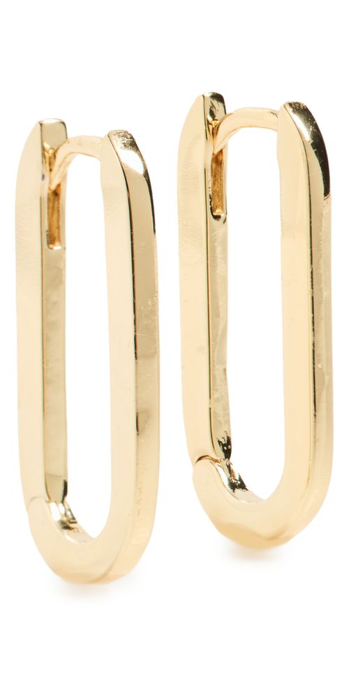 Parker Huggie Earrings Gold One Size
