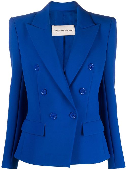 Double-breasted blazer - Blue