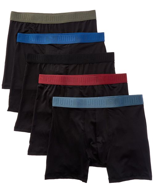 Set Of 5 Performance Boxer Brief