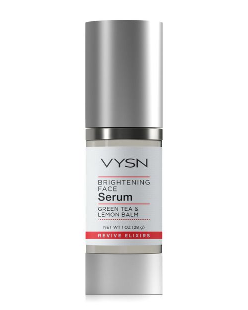 Unisex 1oz Brightening Face Serum - Green Tea & Lemon Balm