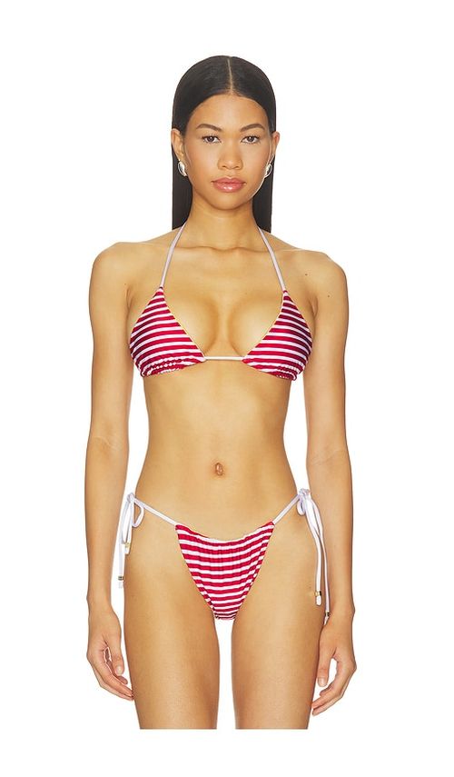 VDM Blair Cherry Pop Reversible Top in Multi. - XS also in S
