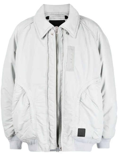 Meta MA-1 detachable-collar jacket - Blue