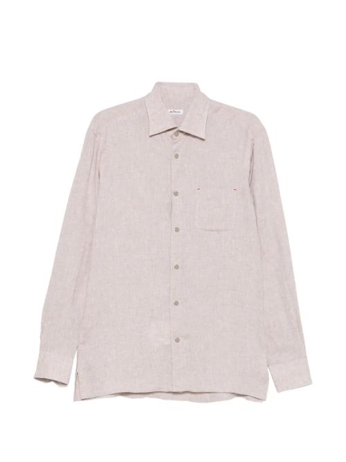 Linen Shirt — Beige