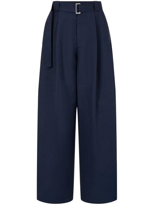Belted trousers - Blue