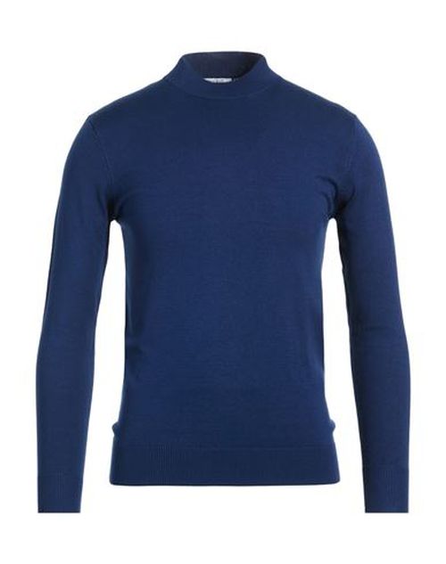 Man Sweater Blue Size XXL Viscose, Nylon