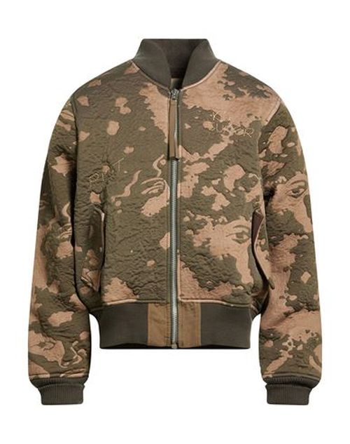 X Piet Man Jacket Military green Size S Polyester, Elastane