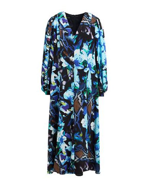 Escada Woman Midi dress Blue Size 10 Silk