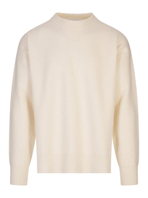 Oversized Medium-Weight Wool Sweater