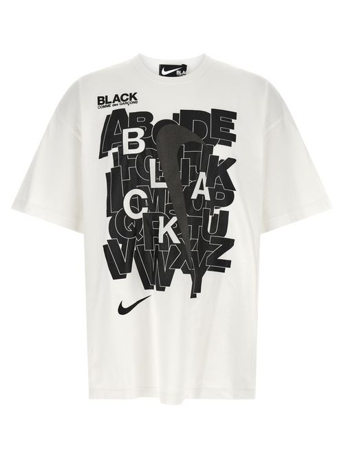 White Comme Des Garons X Nike T-shirt