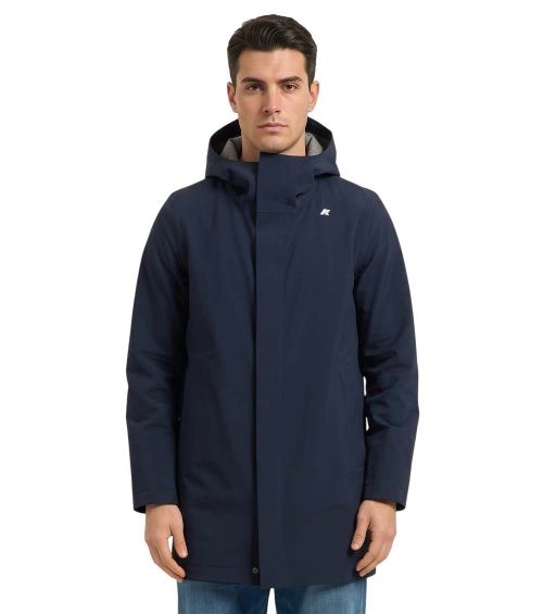 Blue Hood Parka Jacket
