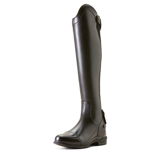 Women's Devon Tall Riding Boots in Black, B Medium Width, Wide Calf