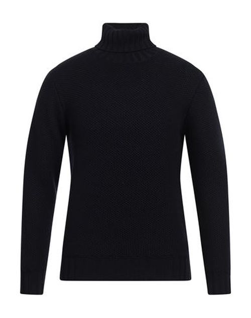 Man Turtleneck Midnight blue Size 44 Wool