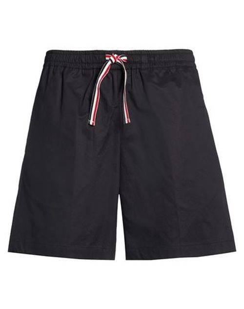 Man Shorts & Bermuda Shorts Black Size 32 Cotton