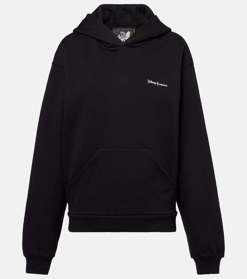 X Disney Maleficent cotton-blend hoodie