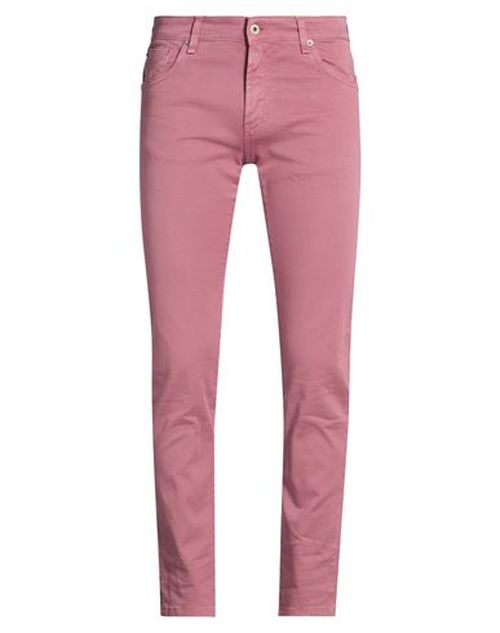 Man Pants Antique rose Size 32 Cotton, Elastane