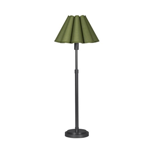 Blackened Brass Buffet Lamp from the Polly Collection