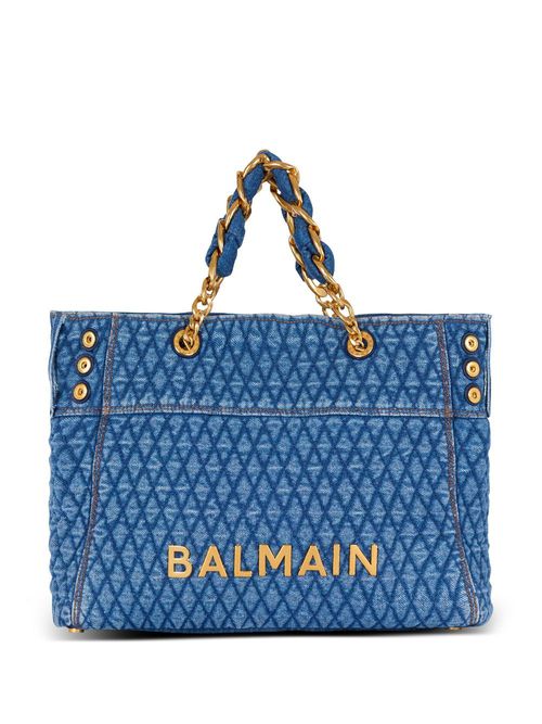 1945 Soft denim tote bag - Blue