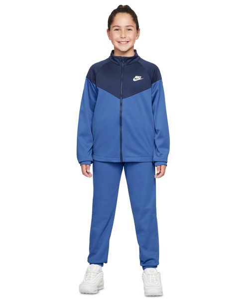 Sportswear Big Boys Dri-fit Tracksuit, 2 Piece Set - Comet Blue/midnight Navy/white