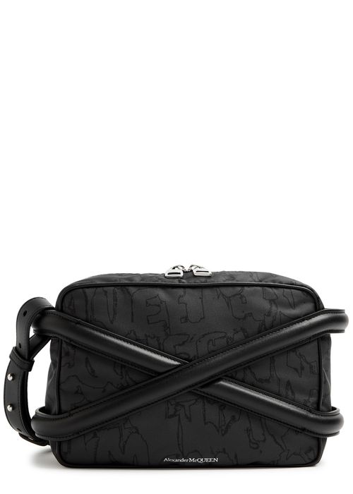 Harness Printed Nylon Cross-body bag