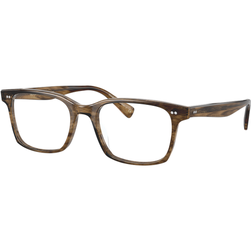 Oliver Peoples Herren Oliver Peoples OV5446U NISEN 1689 Optische Fassungen Acetat Braun Transparent Quadratisch Norma