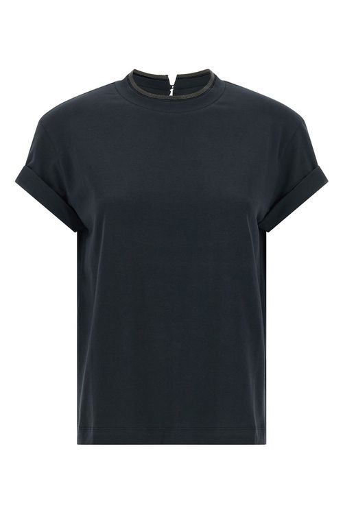 'Shiny Collar' T-Shirt