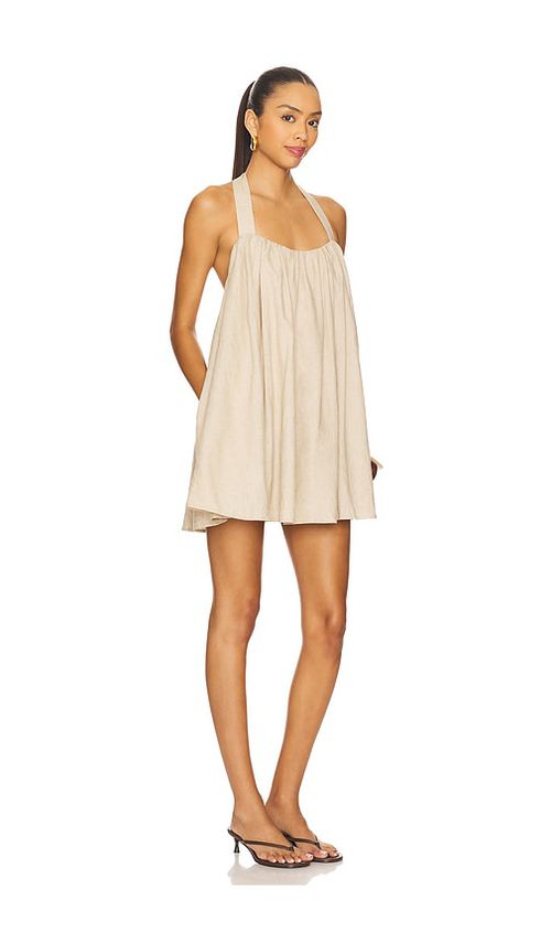 House of Harlow 1960 ROBE KAYLA en Beige.  XL. Also en
