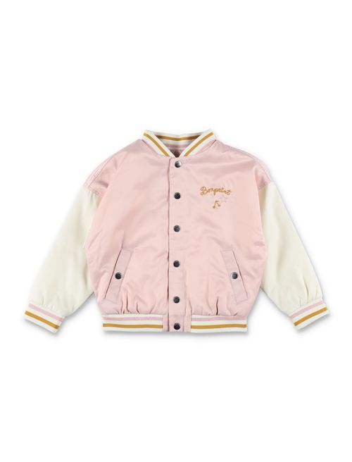 Malika Quilted Water-Repellent Varsity-Style Jacket for Girls