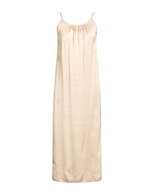 Woman Maxi dress Beige Size 6 Viscose