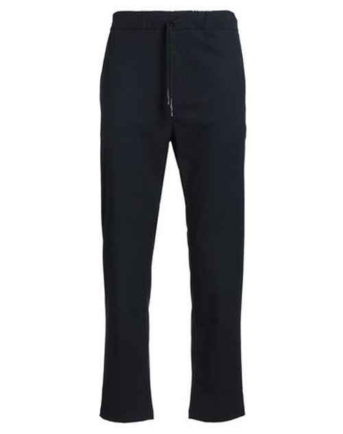 Man Pants Navy Size 34 Polyester, Viscose, Elastane