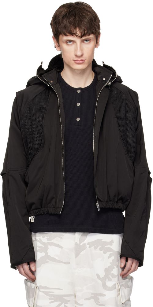 Black Parachute Hooded Gen 2 Jacket