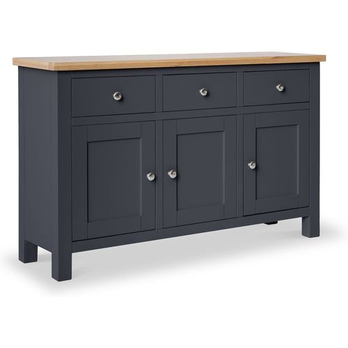 Farro Large Sideboard | Oak Top | Fully Assembled | Roseland