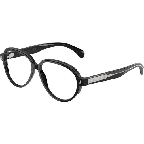 Moncler Unisex Moncler ME2003 3001 Optical frames Acetate Black Transparent Pilot Norma