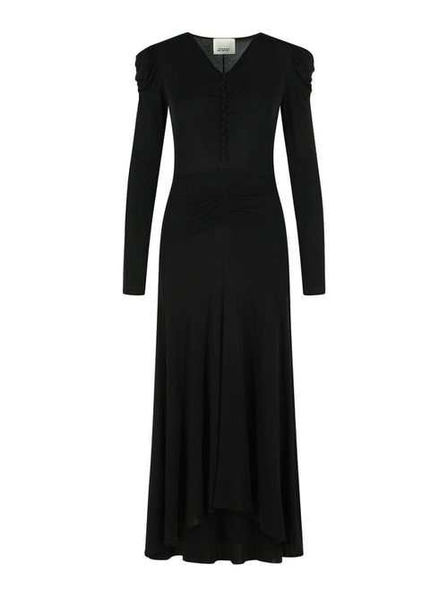 Nejma Black Viscose Dress