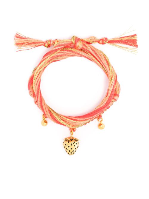 Honolulu macramé-design bracelet - Gold