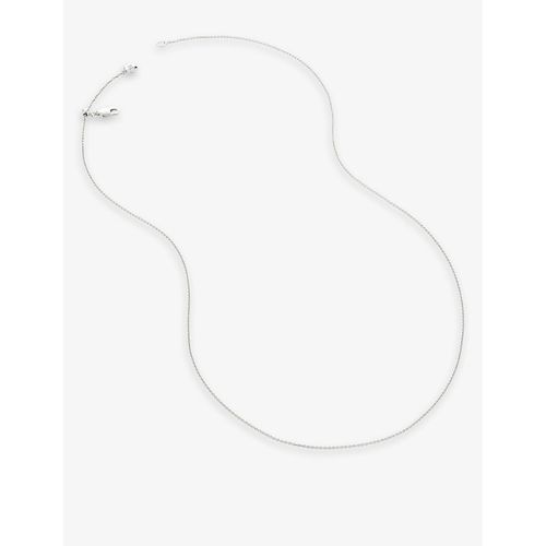 Womens Sterling Silver Fine Sterling-silver Chain Necklace 