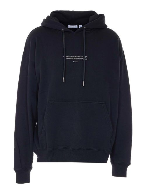 Black Statement Skate Hoodie