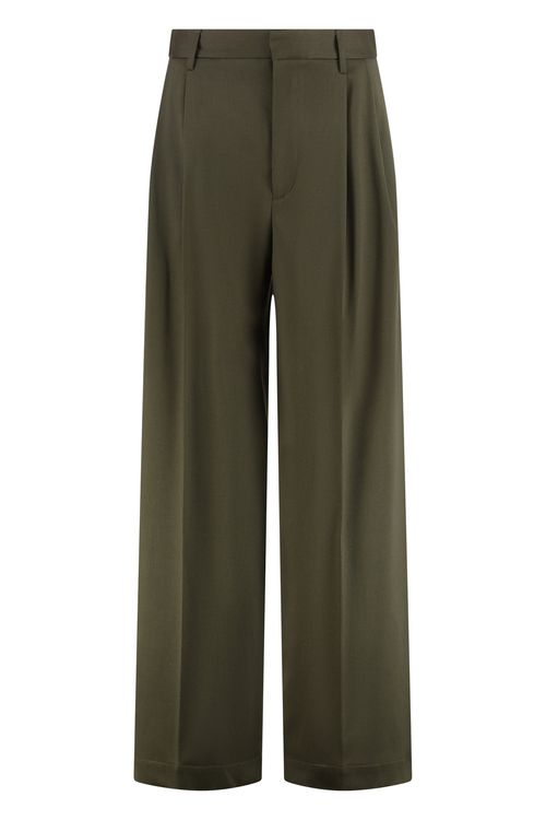Chicago High-Waist Wide-Leg Trousers