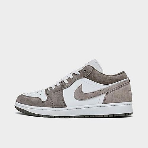 Men's Air Retro 1 Low Casual Shoes in Olive Grey/Summit White/Pale Ivory