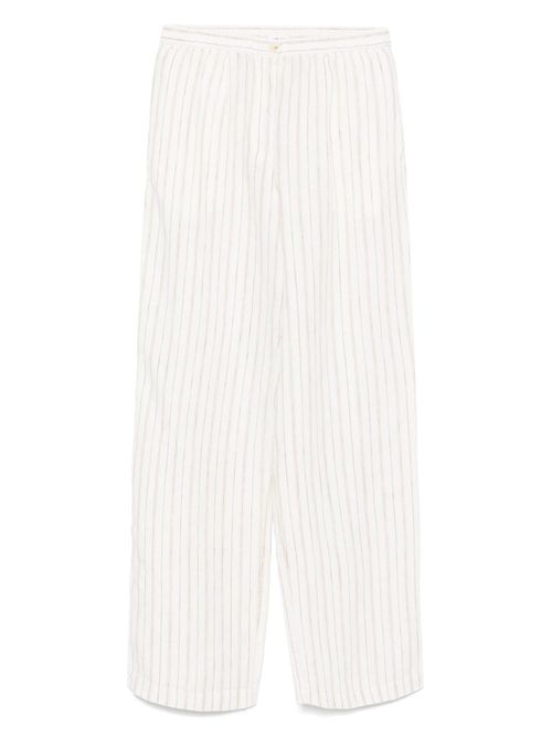 SAMSOE SAMSOE Satove trousers - White