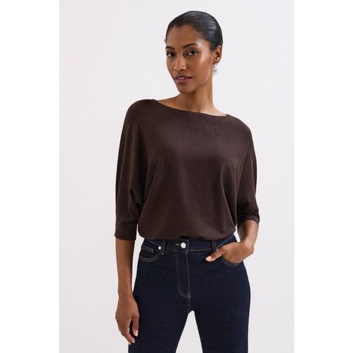 Phase Eight Women's Cristine Knit Jumper in Dark Brown | : Mediu