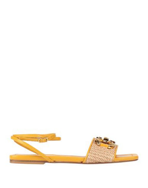 Woman Sandals Ocher