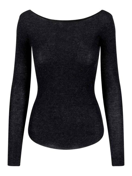 Cashmere and silk blend sweater