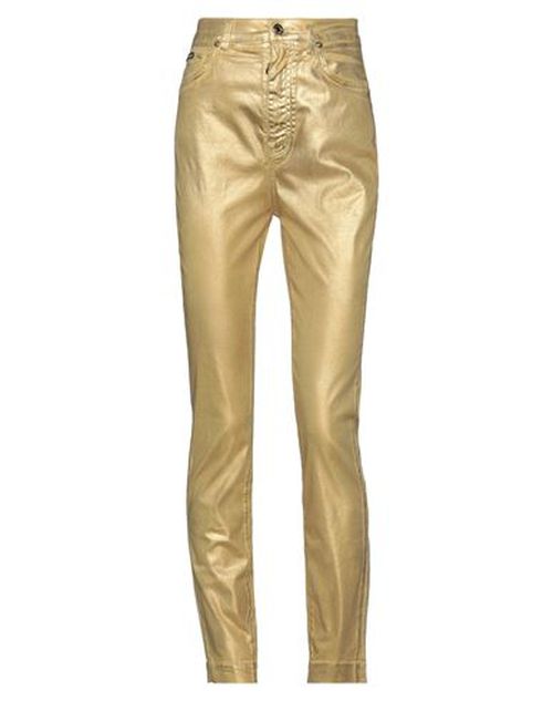 Woman Pants Gold