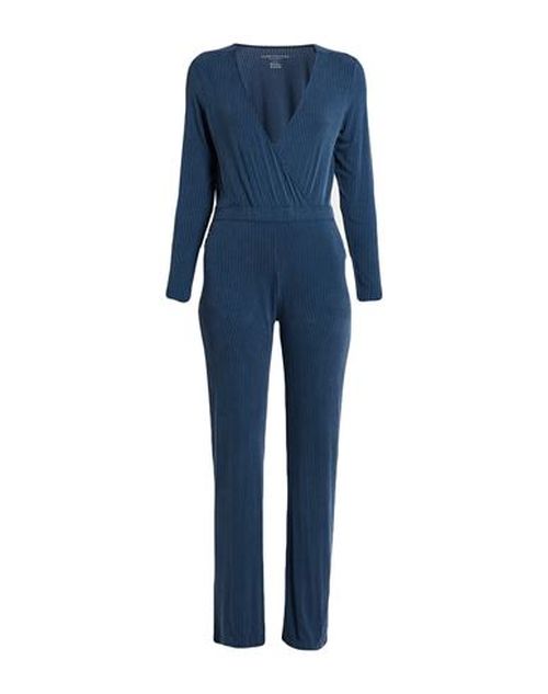 Woman Jumpsuit Slate blue Size 1 Cupro, Elastane