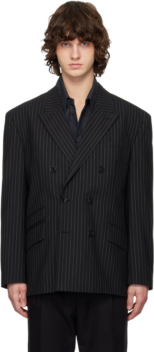 Black Oversized-Fit Blazer