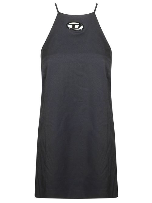 D-Elma Logo-cutout Mini Dress
