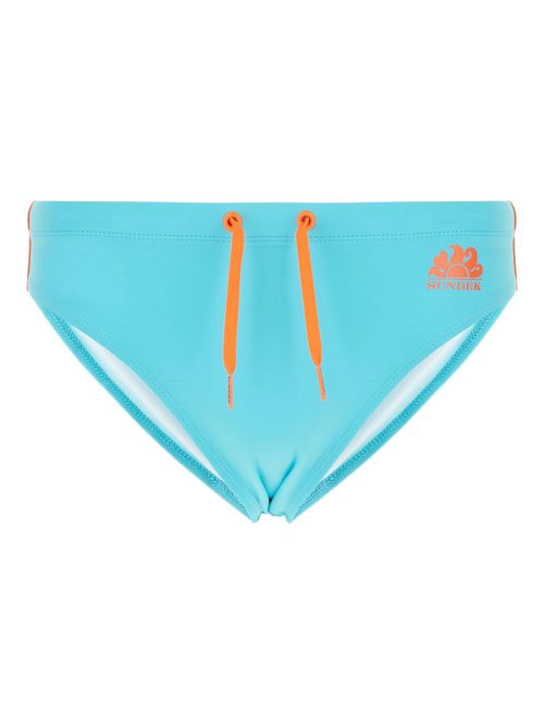 Drawstring swimming trunks - Blue