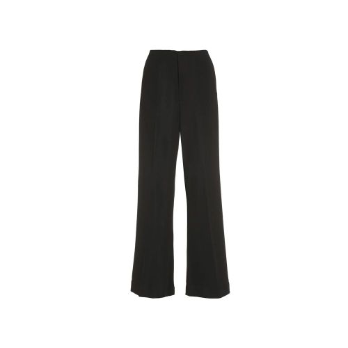 Viscose Trousers — Black