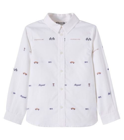 X Porsche Daho cotton jacquard shirt