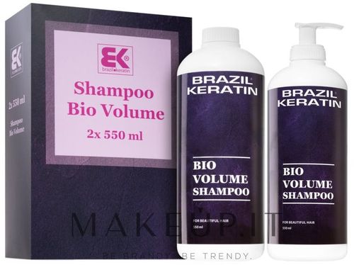 Set Brazil Keratin Bio Volume Shampoo h/shampoo/550mlx